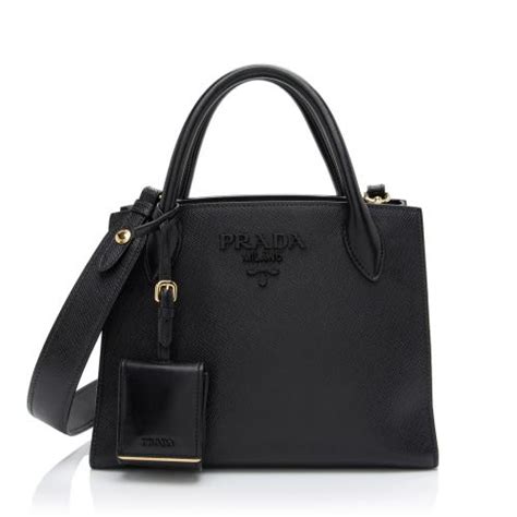 prada cuir small|Prada Saffiano Cuir Leather Monochrome Small .